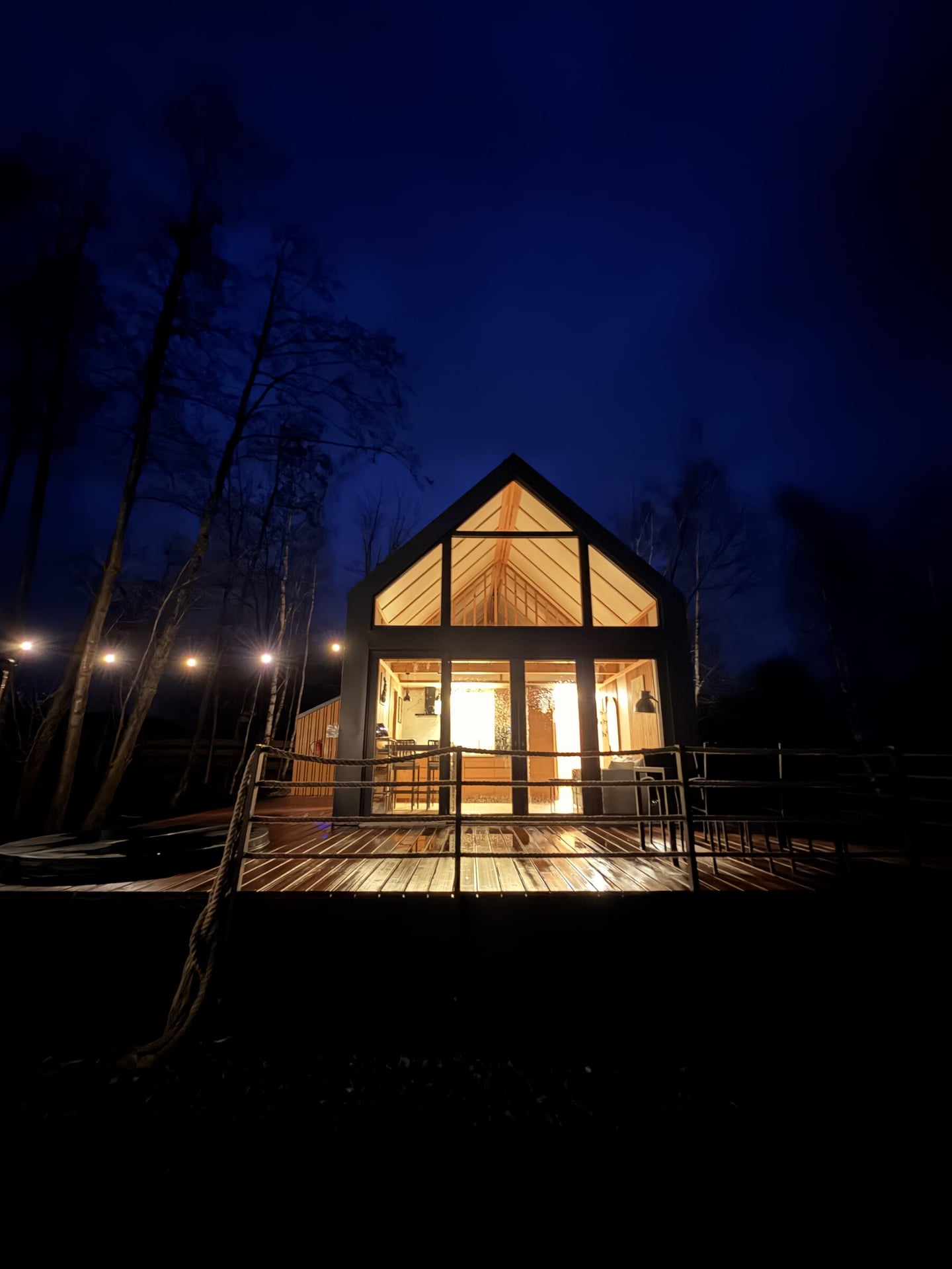 Smolarki – Włókna Inn — Zdjęcie wieczorne